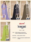 Inayat 2589 By Bipson Embroidery Roman Silk Dress Material Wholesale Market In Surat